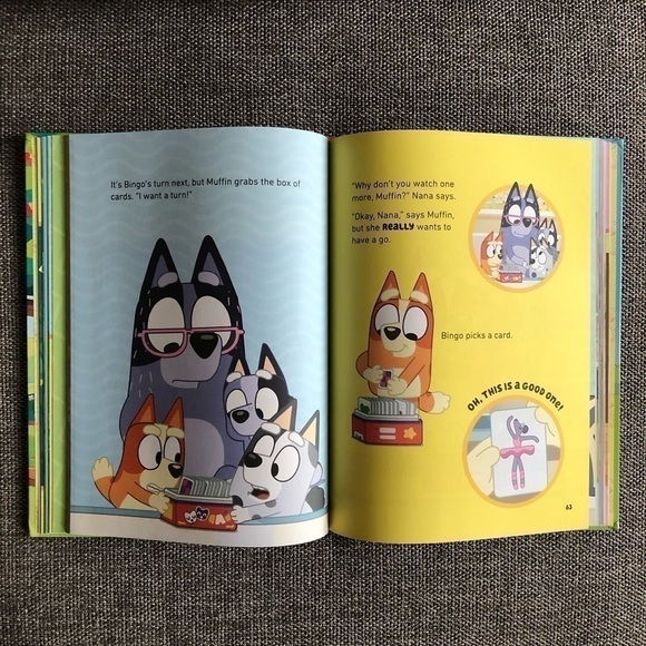 Moose Bluey 5 Minute Stories Hardcover Book Bedtime Kids Baby Book - Picture 10 of 12